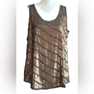 LOFT Ann Taylor sequined top